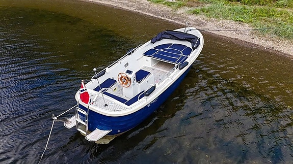 Skager Hybrid – Diesel og elektrisk motor – 345 timer – Velutstyrt