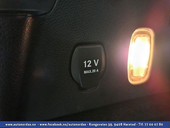  12v uttak i bagasjerom