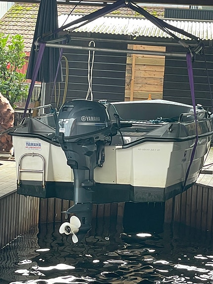 Hobby 460 med Yamaha 25 hk el. Start 5 of 5