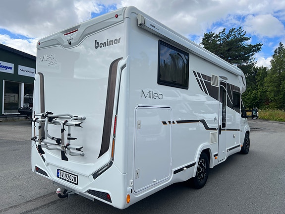 Benimar Mileo 263, Hengerfeste, AC bodel, TV + antenne, 5 seter, B førerkort 5 of 30