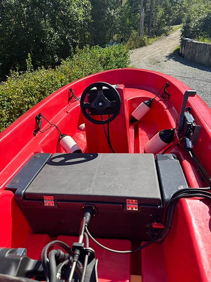 Pioner 11 Sport, m/9,9 hk 4-takt Yamaha el.start og henger 8 of 9