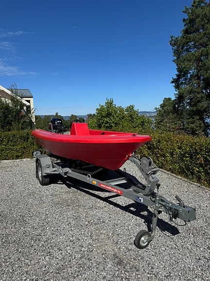 Pioner 11 Sport, m/9,9 hk 4-takt Yamaha el.start og henger 4 of 9