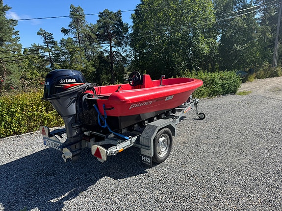 Pioner 11 Sport, m/9,9 hk 4-takt Yamaha el.start og henger 2 of 9