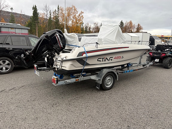 Bilde 7 av Sting 485 S m/60 hk Mercury og Tiki Henger kun 5 timer på telleren