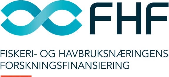 Fiskeri- og Havbruksnæringens Forskningsfinansiering (FHF) logo