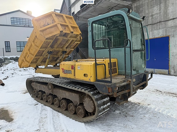 Yanmar C50R-3C belte dumper m/ lite timer og ekstra belte 9 of 30