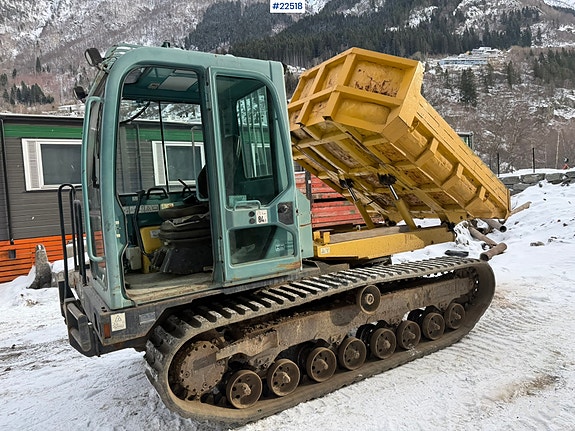 Yanmar C50R-3C belte dumper m/ lite timer og ekstra belte 25 of 30
