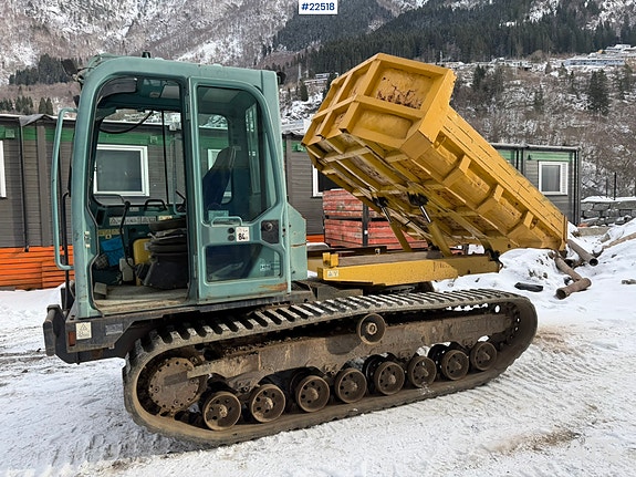 Yanmar C50R-3C belte dumper m/ lite timer og ekstra belte 24 of 30
