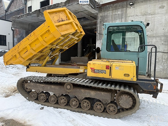 Yanmar C50R-3C belte dumper m/ lite timer og ekstra belte 12 of 30