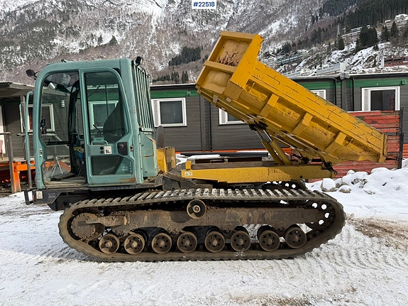 Yanmar C50R-3C belte dumper m/ lite timer og ekstra belte 22 of 30