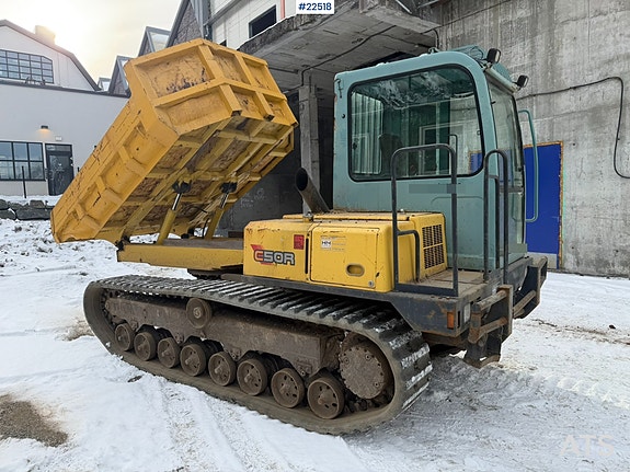 Yanmar C50R-3C belte dumper m/ lite timer og ekstra belte 10 of 30