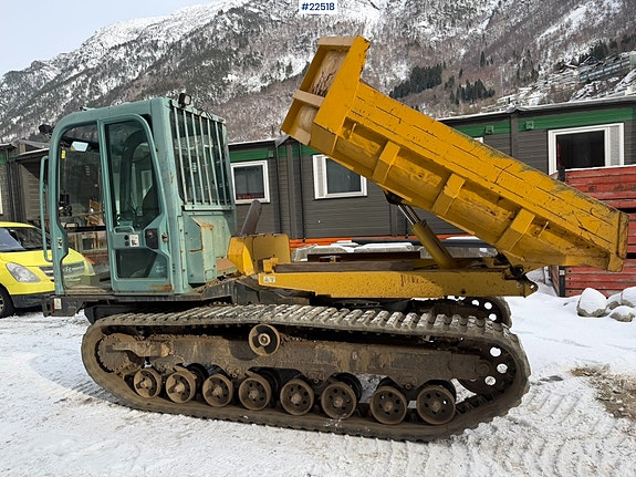 Yanmar C50R-3C belte dumper m/ lite timer og ekstra belte 20 of 30