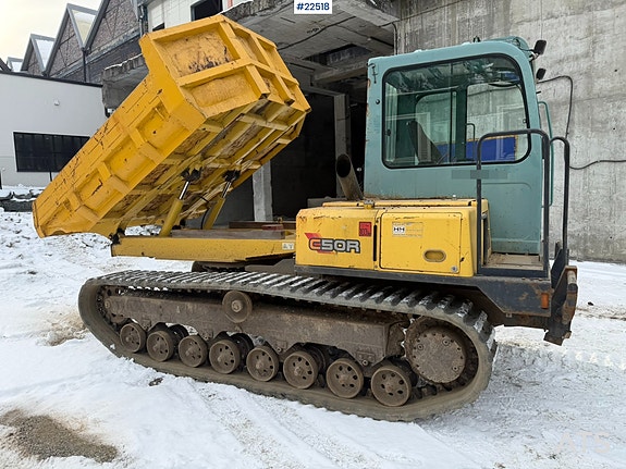 Yanmar C50R-3C belte dumper m/ lite timer og ekstra belte 11 of 30