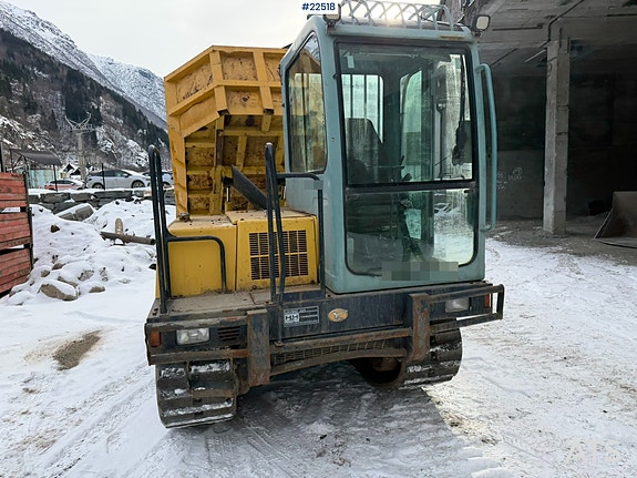 Yanmar C50R-3C belte dumper m/ lite timer og ekstra belte 6 of 30