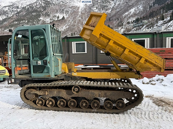 Yanmar C50R-3C belte dumper m/ lite timer og ekstra belte 21 of 30