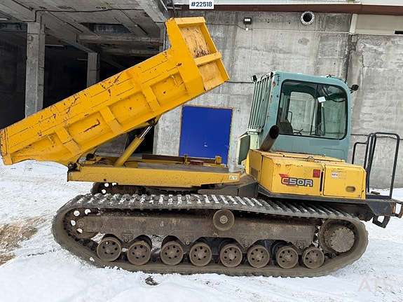 Yanmar C50R-3C belte dumper m/ lite timer og ekstra belte 13 of 30
