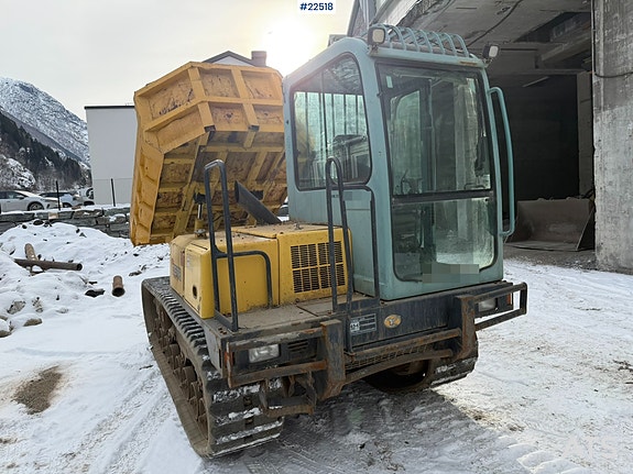 Yanmar C50R-3C belte dumper m/ lite timer og ekstra belte 7 of 30