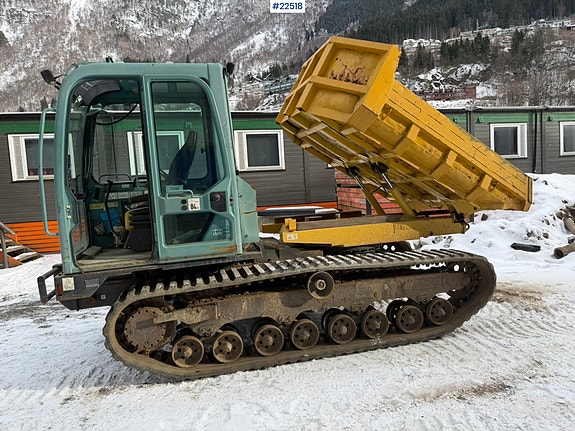 Yanmar C50R-3C belte dumper m/ lite timer og ekstra belte 23 of 30
