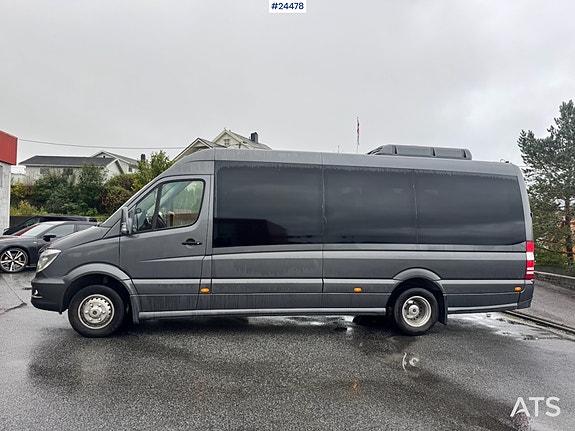 Mercedes-Benz Sprinter 519 CDI Minibuss – 17 seter – 178 000 km – Panorama SE VIDEO 3 of 30