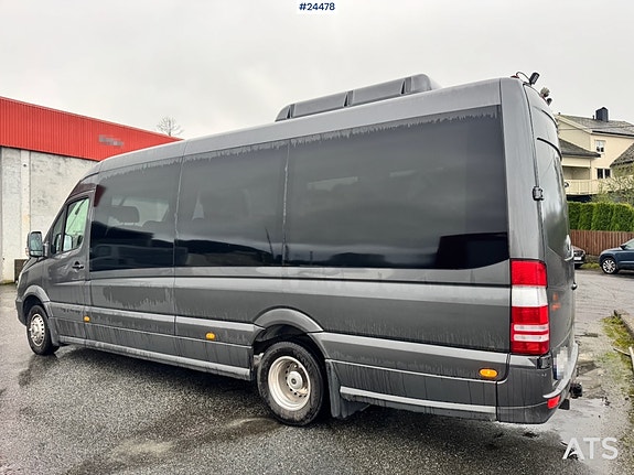 Mercedes-Benz Sprinter 519 CDI Minibuss – 17 seter – 178 000 km – Panorama SE VIDEO 4 of 30