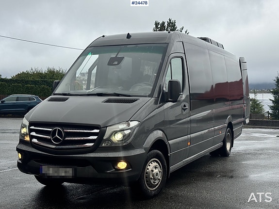 Mercedes-Benz Sprinter 519 CDI Minibuss – 17 seter – 178 000 km – Panorama SE VIDEO 11 of 30