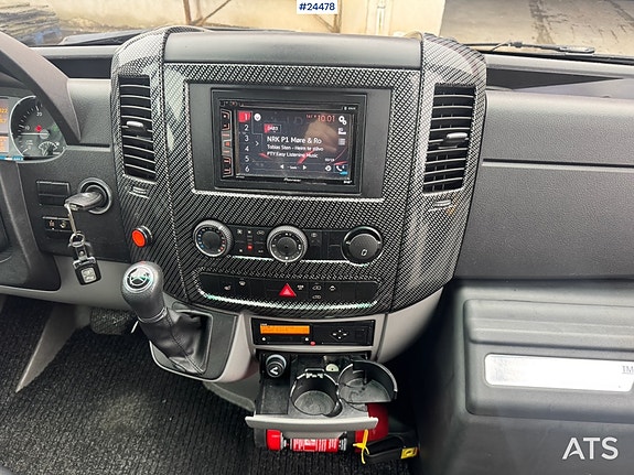 Mercedes-Benz Sprinter 519 CDI Minibuss – 17 seter – 178 000 km – Panorama SE VIDEO 24 of 30