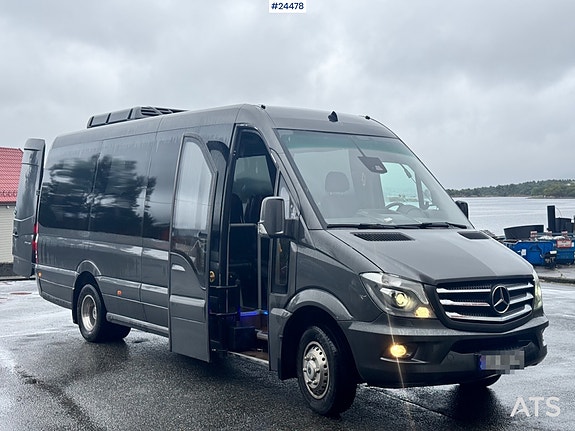 Mercedes-Benz Sprinter 519 CDI Minibuss – 17 seter – 178 000 km – Panorama SE VIDEO 10 of 30