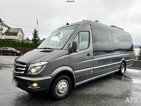 Mercedes-Benz Sprinter 519 CDI Minibuss – 17 seter – 178 000 km – Panorama SE VIDEO 2 of 30