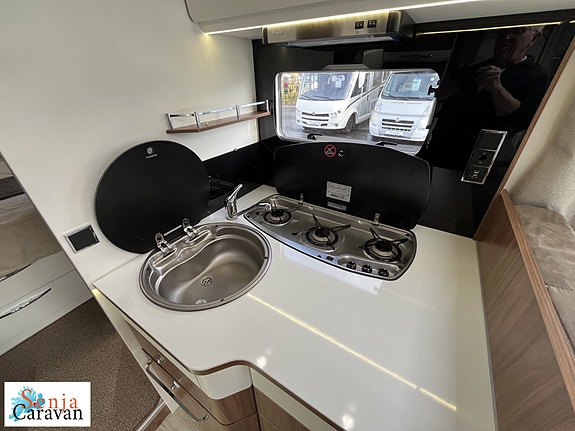 Pilote G740C, alde, tilhengerfeste, queenbed 28 of 30