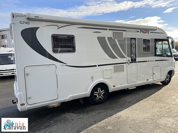Pilote G740C, alde, tilhengerfeste, queenbed 4 of 30