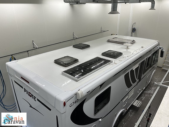 Pilote G740C, alde, tilhengerfeste, queenbed 5 of 30