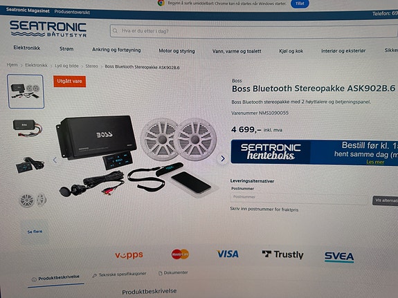 Sea-Doo Spark Trixx 3UP 2020 – CarPlay, stereo, henger + masse utstyr 28 of 30
