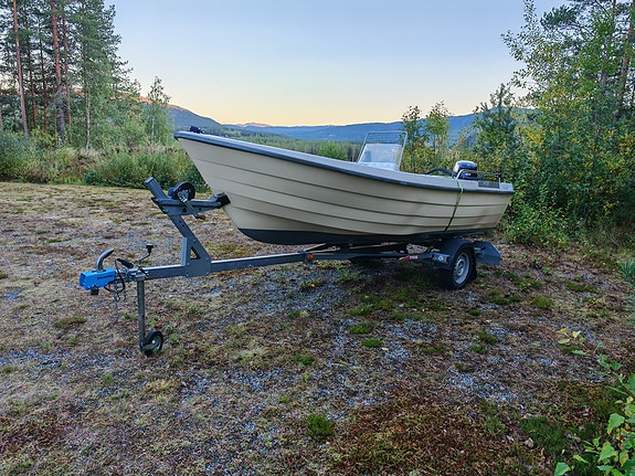 Terhi 6020 med Evinrude etec 40hp og henger 4 of 10