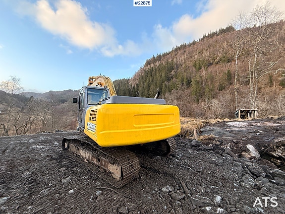 New Holland E265 gravemaskin m/ tannskuffe og defekt rototilt 6 of 15