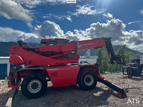 Manitou MRT 2150+ Roterende Teleskoptruck - Jibb, pallegaffel og mannskapskurv 9 of 24