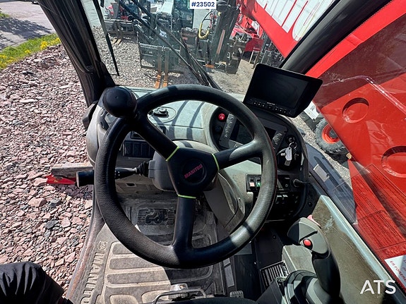 Manitou MRT 2150+ Roterende Teleskoptruck - Jibb, pallegaffel og mannskapskurv 13 of 24