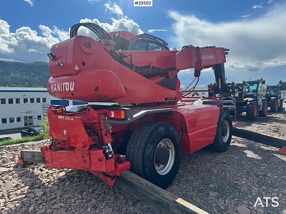 Manitou MRT 2150+ Roterende Teleskoptruck - Jibb, pallegaffel og mannskapskurv 7 of 24