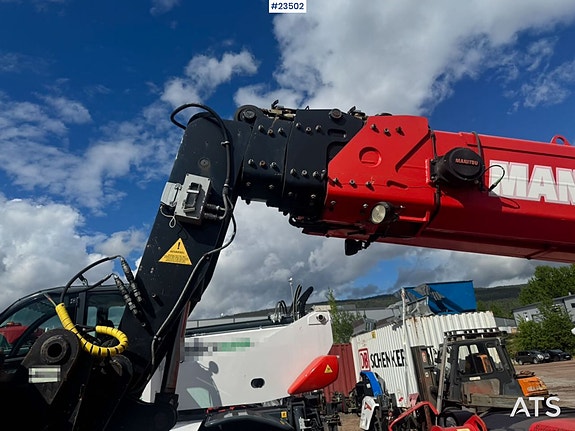 Manitou MRT 2150+ Roterende Teleskoptruck - Jibb, pallegaffel og mannskapskurv 11 of 24