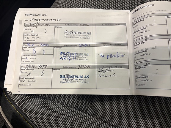 Servicer fulgt