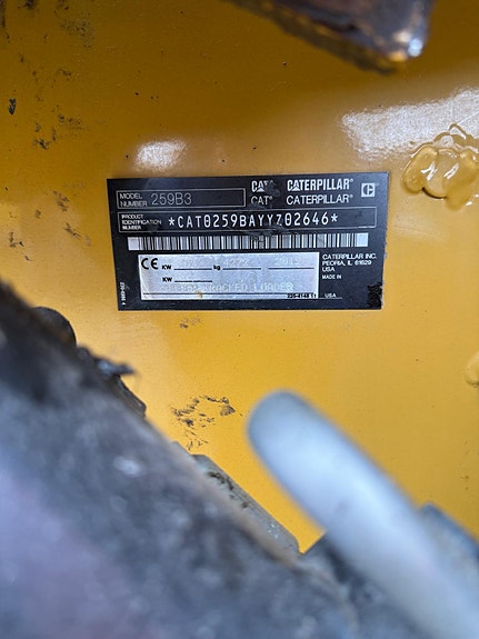 Cat 259B3 Two Speed kompaktlaster 27 of 30