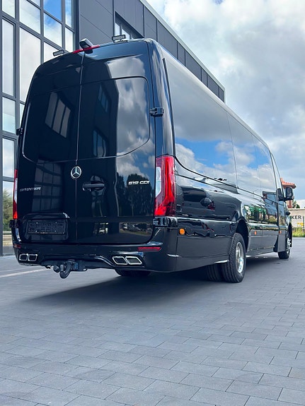Mercedes-Benz Sprinter 519 - VIP turbuss - 6200kg m/telma - Leveringsklar! 4 of 27