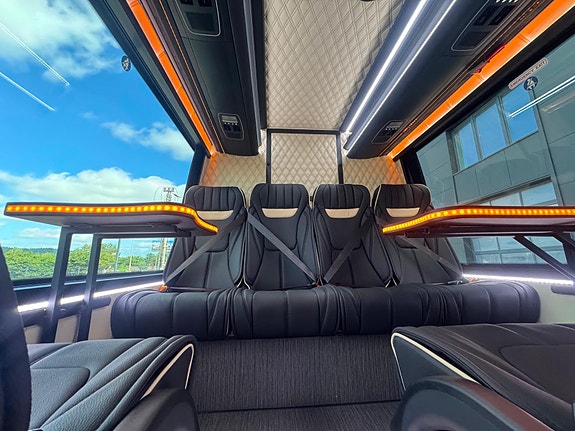 Mercedes-Benz Sprinter 519 - VIP turbuss - 6200kg m/telma - Leveringsklar! 9 of 27