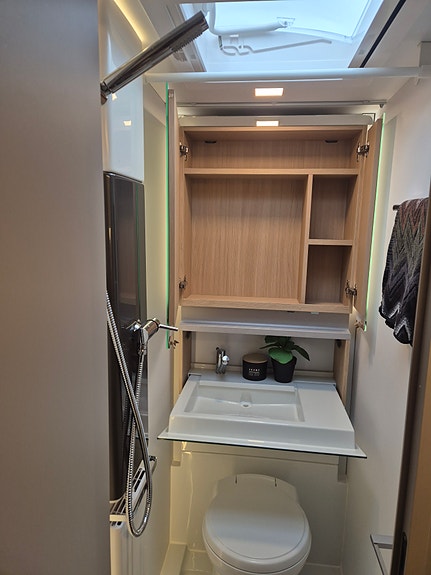Adria Alpina 763 UK, Mover, Luftfortelt, Sykkelstativ, 25 of 30