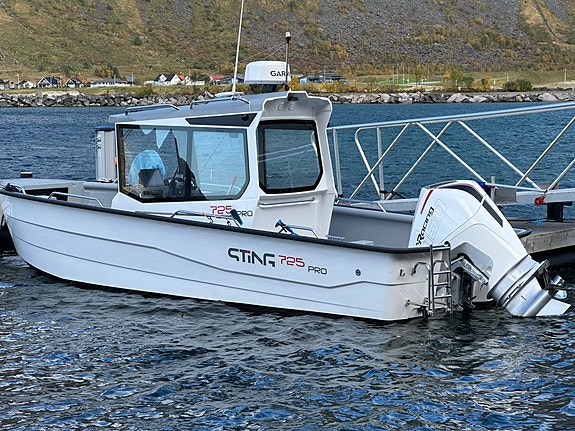 Sting 725 XL. Topputstyrt for fiske og fritid.  NY PRIS.  Innbytte 3 of 10
