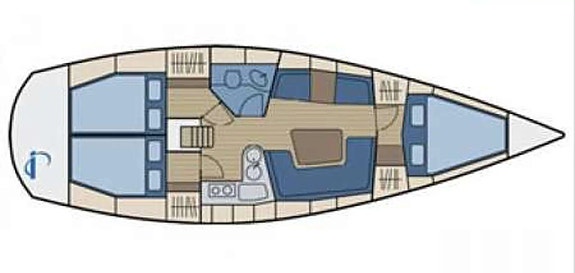 Hanse 371 – omfattende oppgradert og utrustet for havseilas (NB: i Karibien) 25 of 30