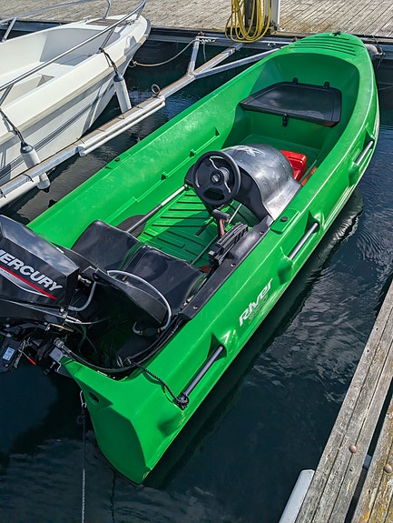 River 350 XR m/Mercury 10 (15) hk inkl henger 4 of 4