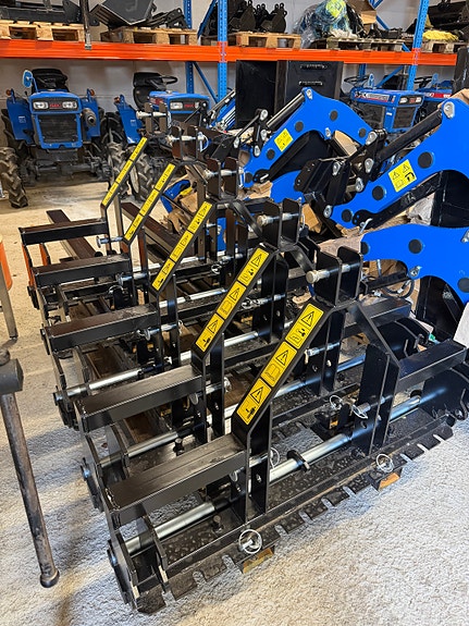 Iseki kompakttraktorer 4x4 – flere på lager – snøskjær / hydraulikk opplegg 5 of 24