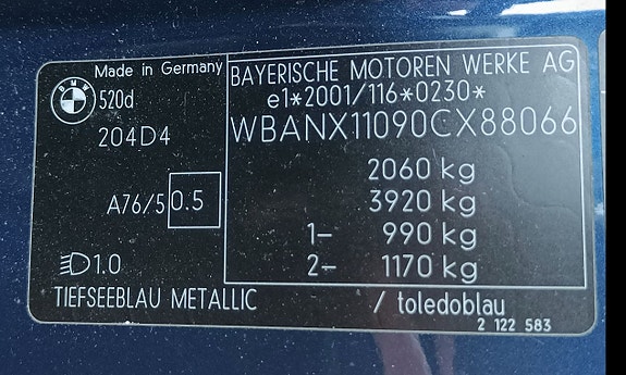 BMW 520d 10 of 30