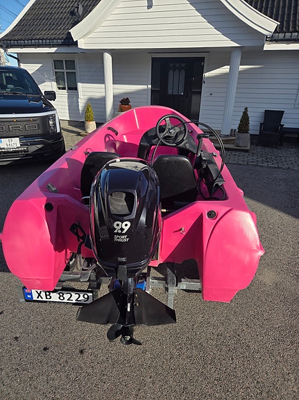 River 290XR m/ Tohatsu 9.9(20) El start og henger 4 of 12