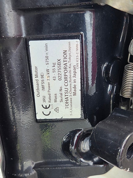 River 290XR m/ Tohatsu 9.9(20) El start og henger 12 of 12